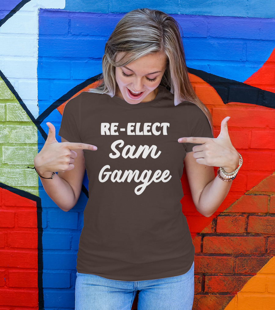 Re-Elect Sam Gamgee Lord Of The Rings Campaign T-Shirt