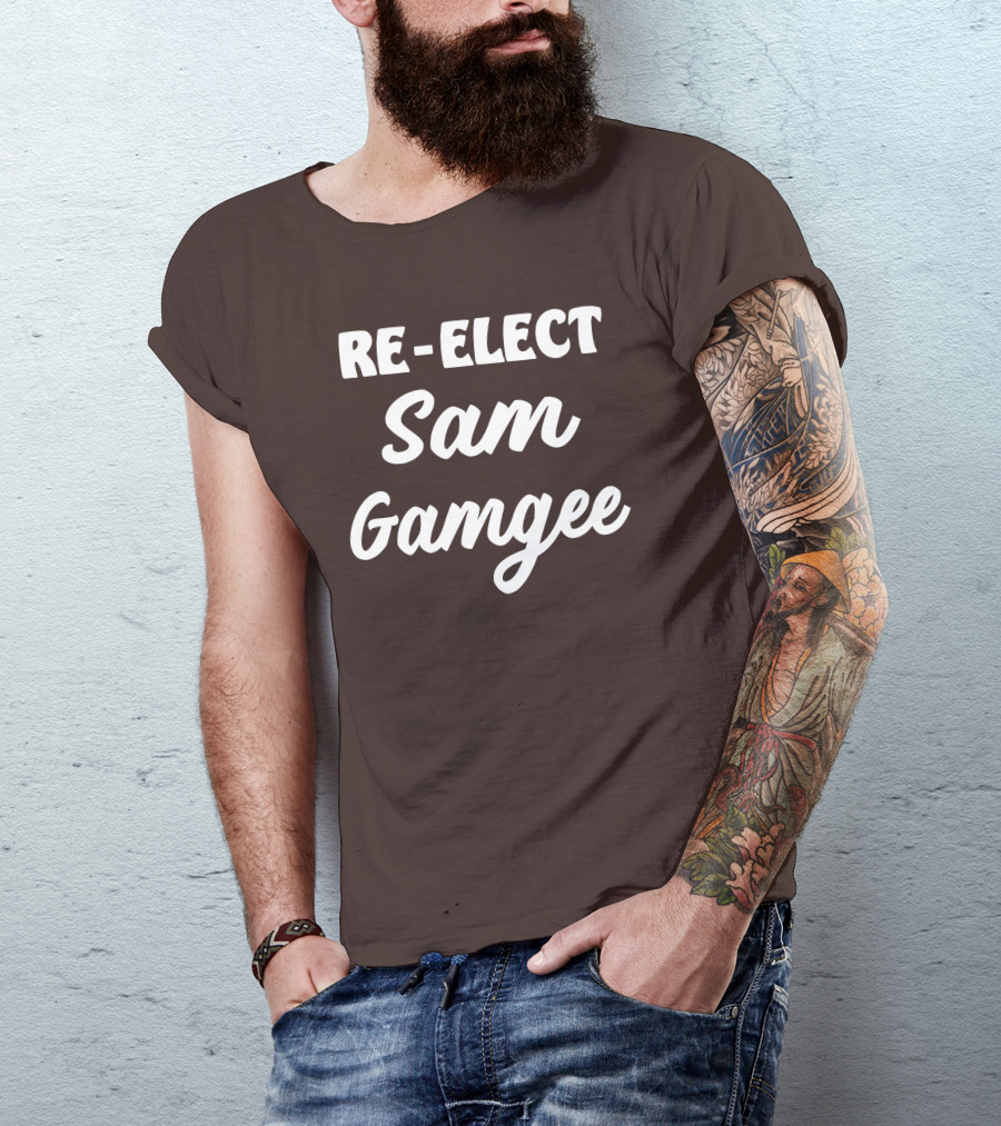 Re-Elect Sam Gamgee Lord Of The Rings Campaign T-Shirt