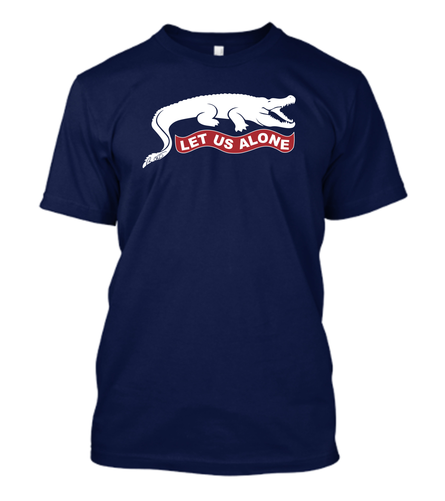 Ron Desantis Let Us Alone Alligator Iconic T-Shirt