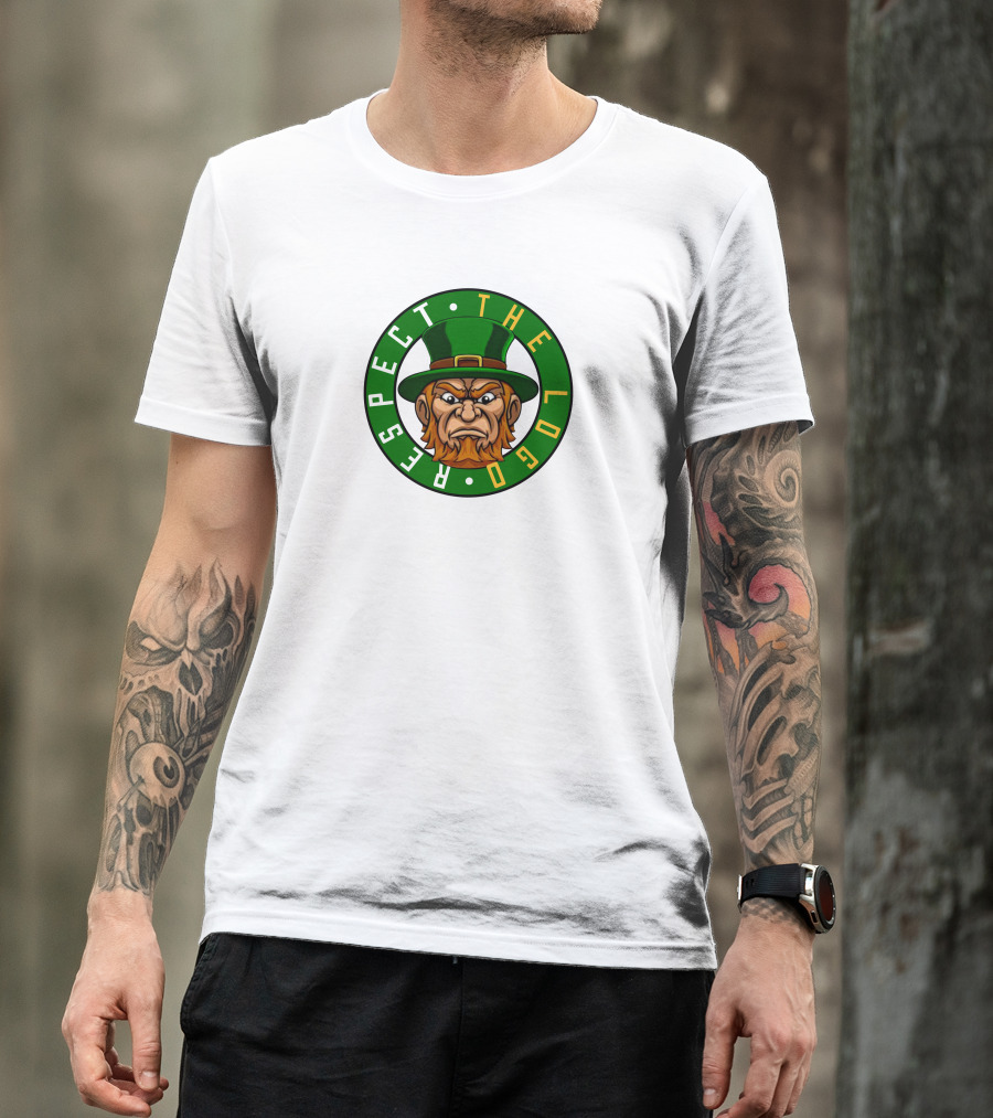 Glen Davis Respect The Logo Celtic Leprechaun T-Shirt