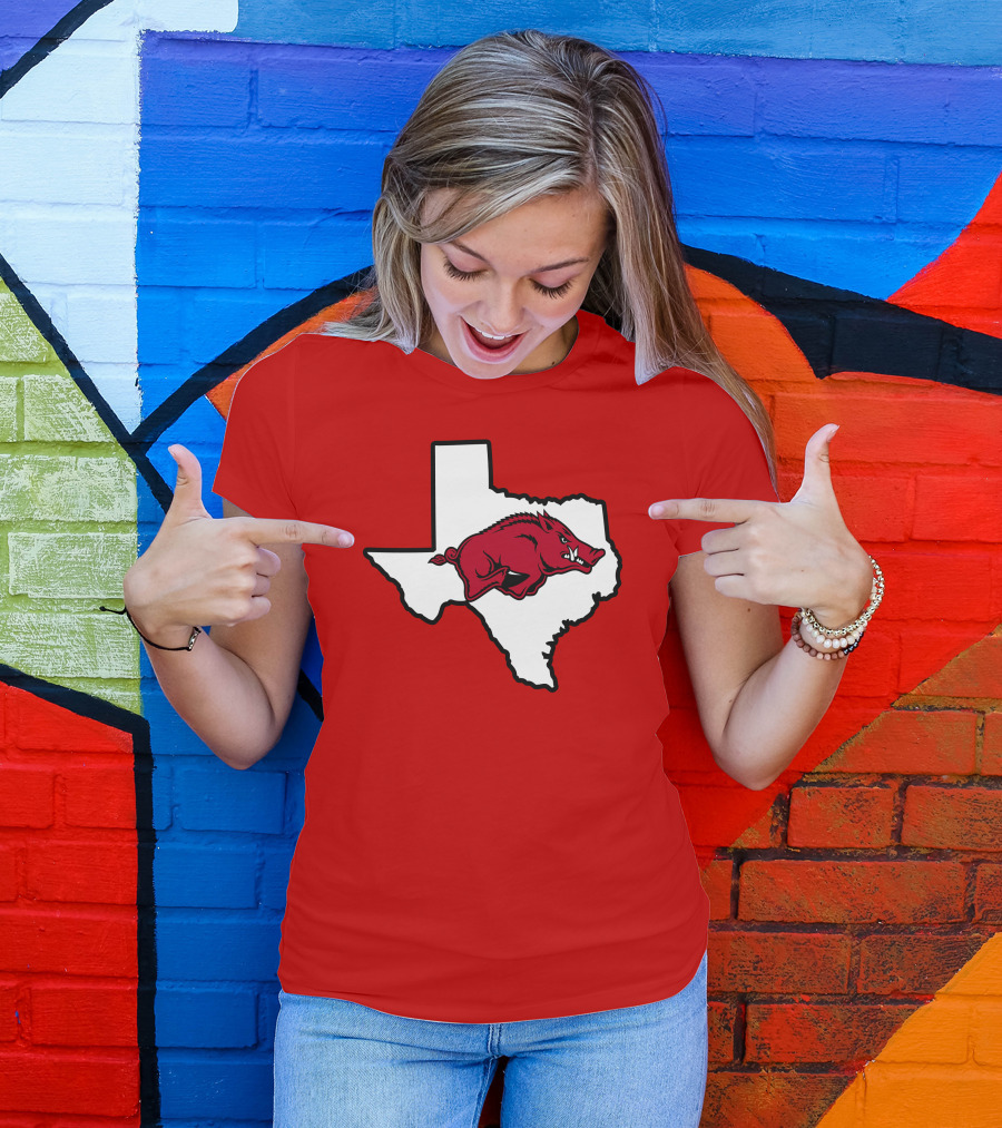 Texas Strong Hog In State T-Shirt