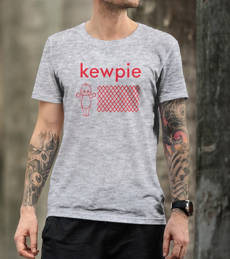 Kewpie Mayo Doll Red Net T-Shirt