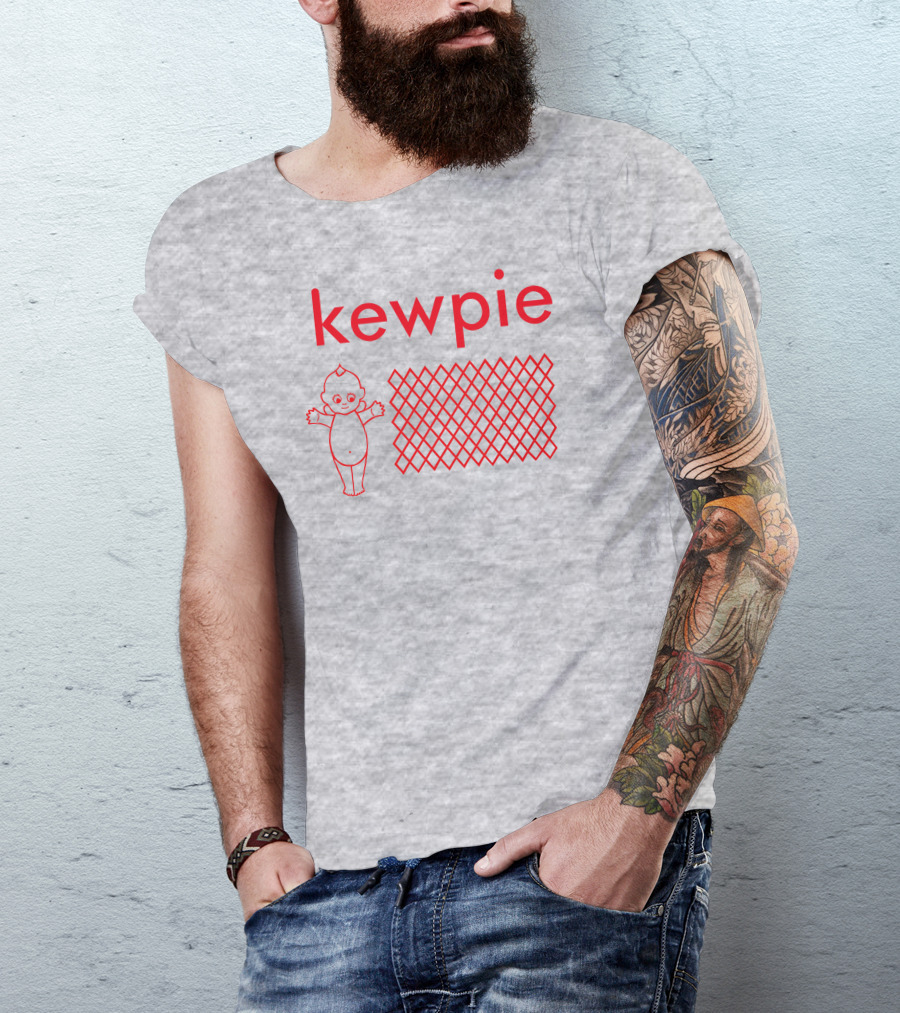 Kewpie Mayo Doll Red Net T-Shirt