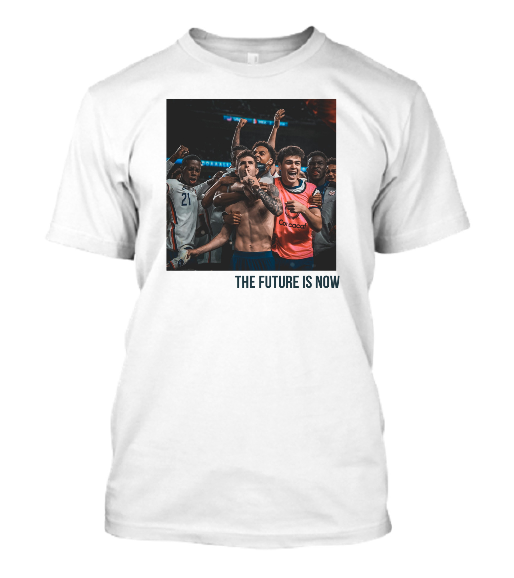 THE FUTURE IS NOW Concacaf Soccer T-Shirt