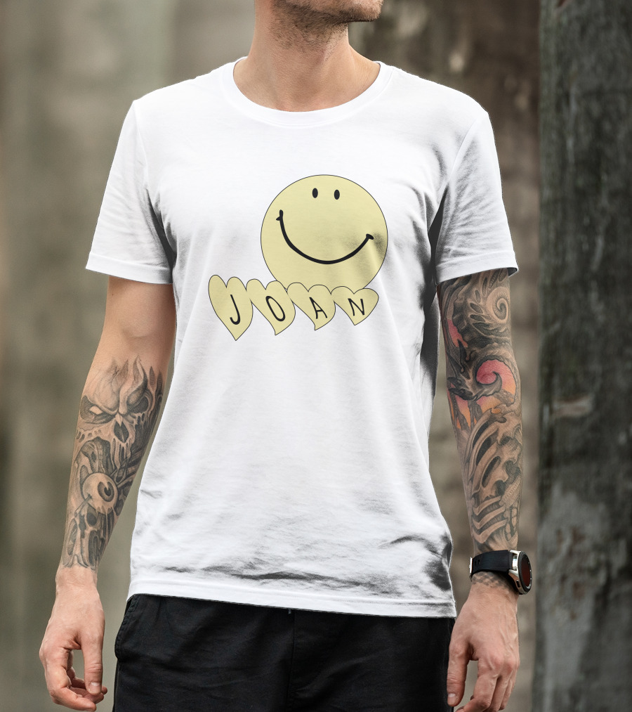 Happyhead Smiley Face Joan Love Hearts T-Shirt