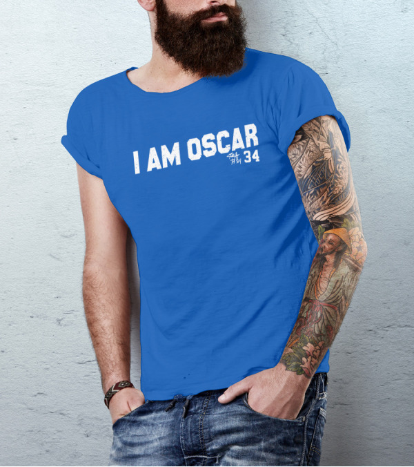 Kentucky Branded I Am Oscar 34 Royal T-Shirt