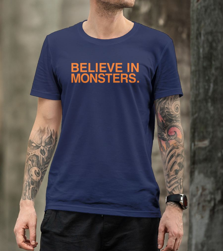 Brenda Webber Obvious Store Believe In Monsters T-Shirt