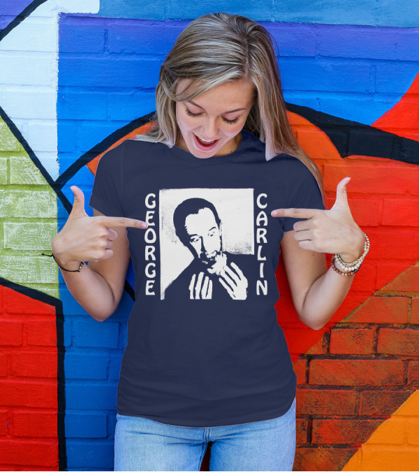Wyco Vintage Shop Channing Tatum George Carlin It Only Hurts When I Think T-Shirt