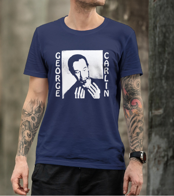 Wyco Vintage Shop Channing Tatum George Carlin It Only Hurts When I Think T-Shirt
