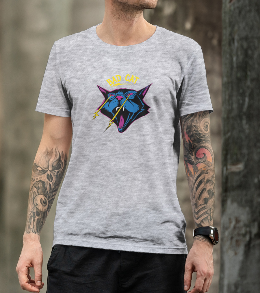 Nea's Karlsson Bad Cat Lightning Eyes T-Shirt