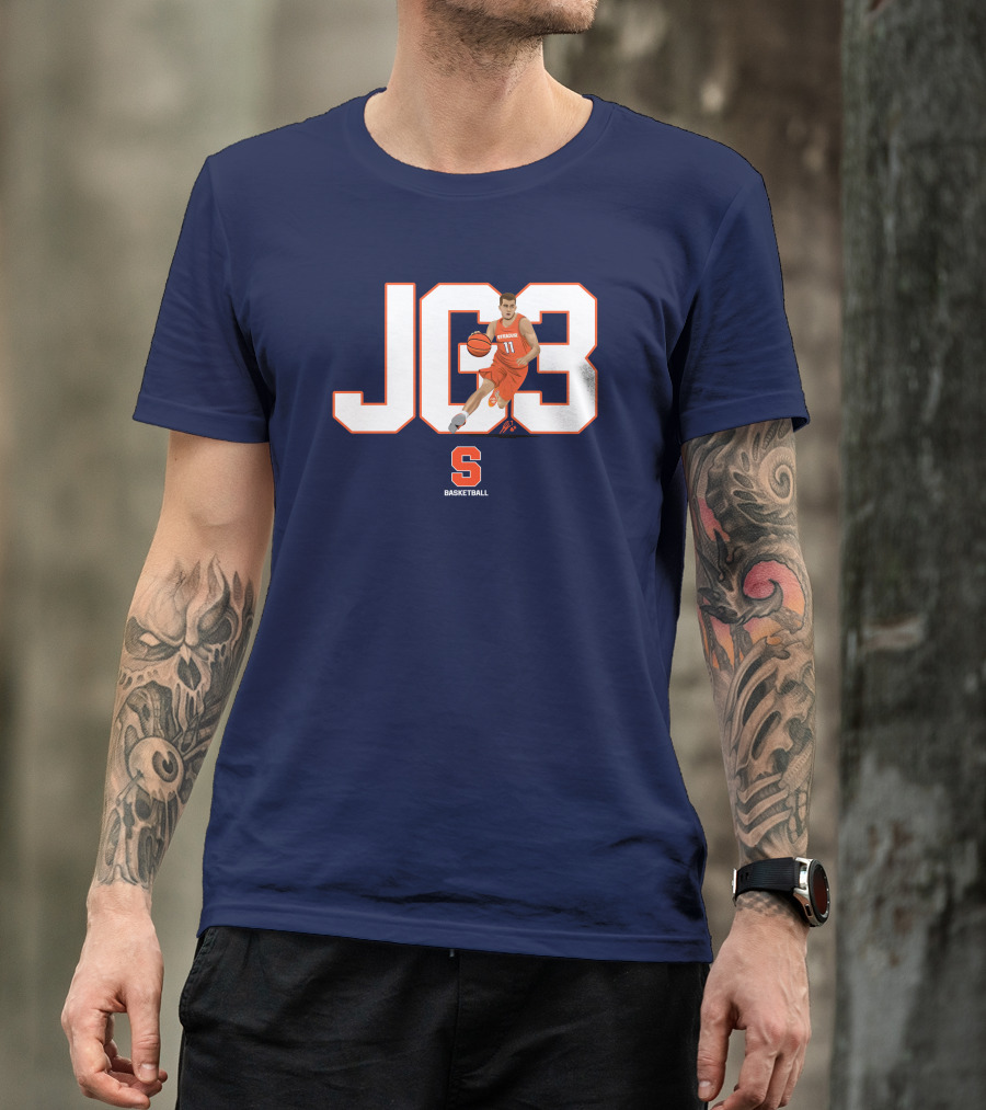 JG3 Joe Girard Syracuse S Basketball The Players Trunk Collaboration T-Shirt