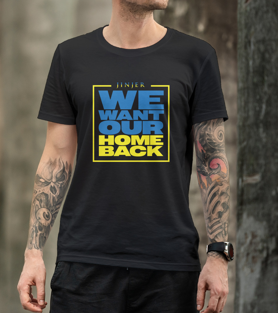 Jinjer We Want Our Home Back T-Shirt