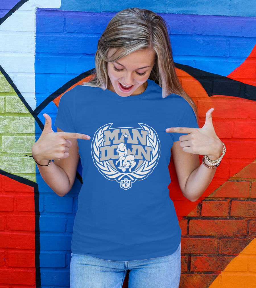 Man Down Team Spence Boxing Laurel Crest T-Shirt