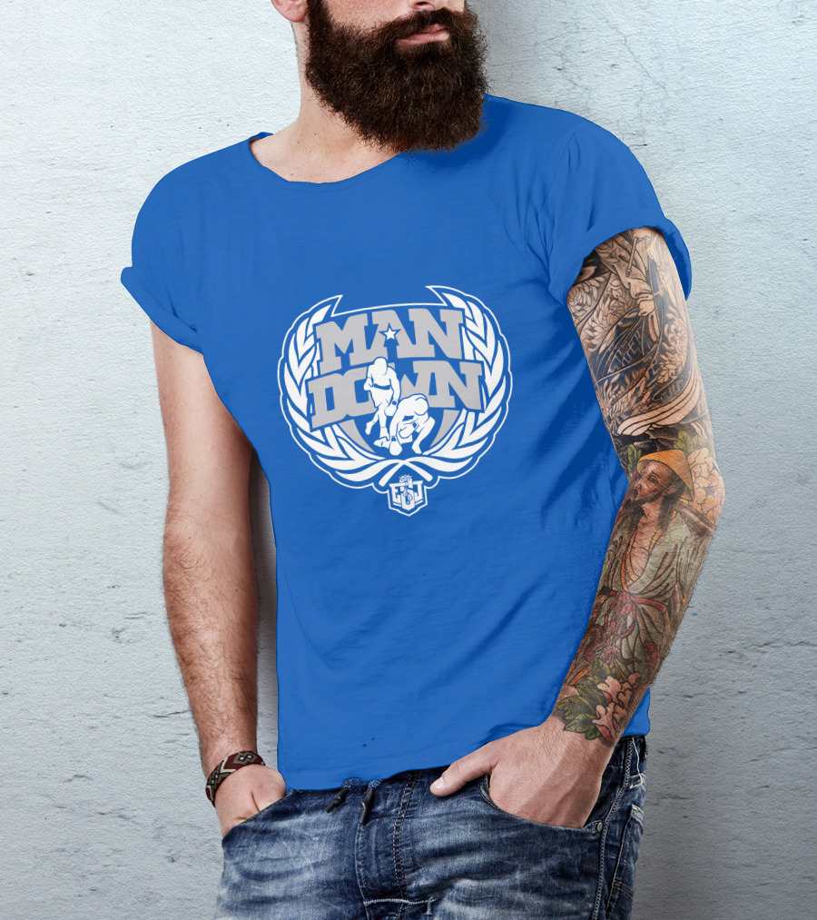 Man Down Team Spence Boxing Laurel Crest T-Shirt