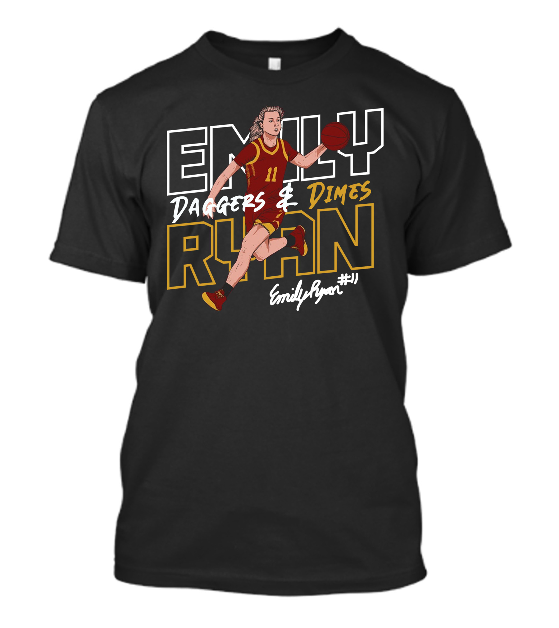 EMILY RYAN DAGGERS And DIMES #11 T-Shirt