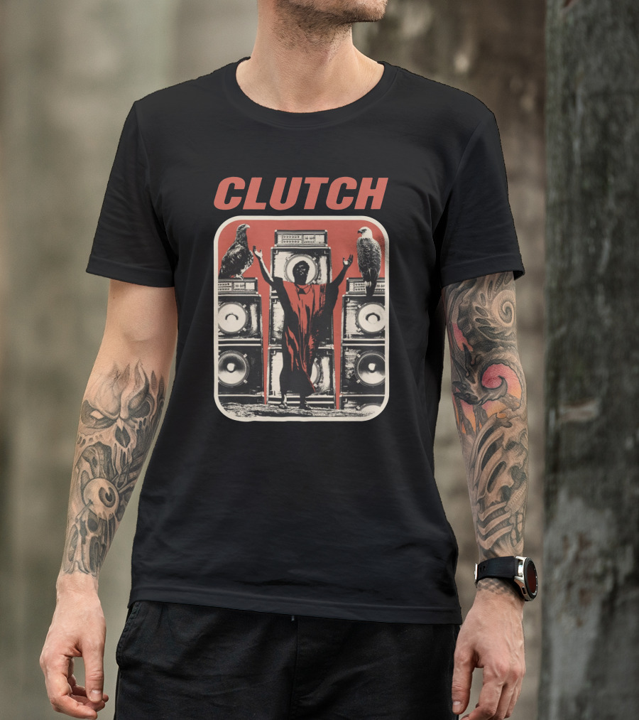 CLUTCH Amplified Avian Icons Scene T-Shirt