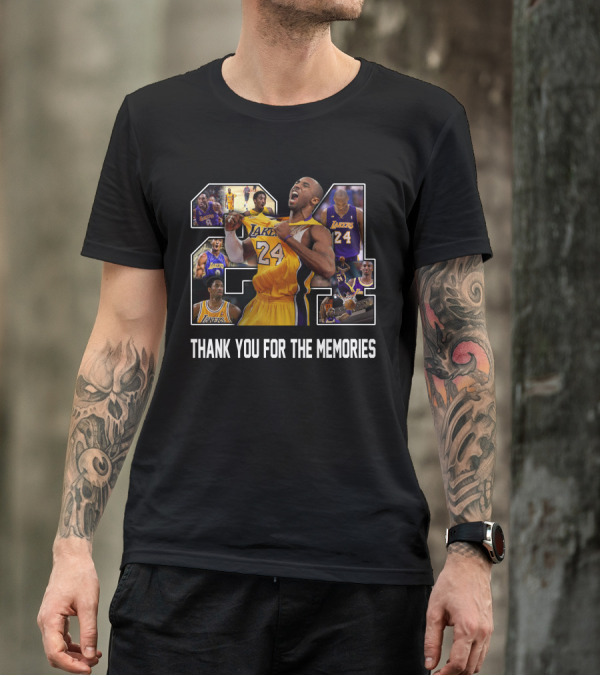 24 Thank You For The Memories T-Shirt