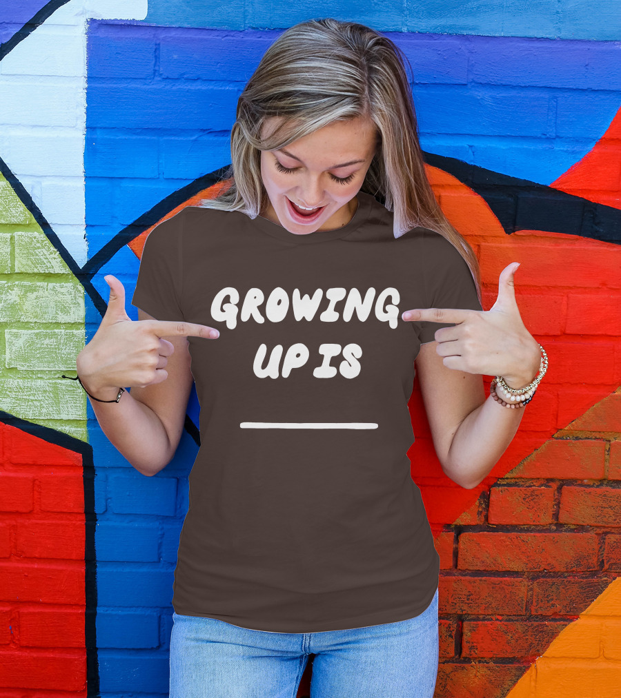 GROWING UP IS RUEL MERCH T-Shirt
