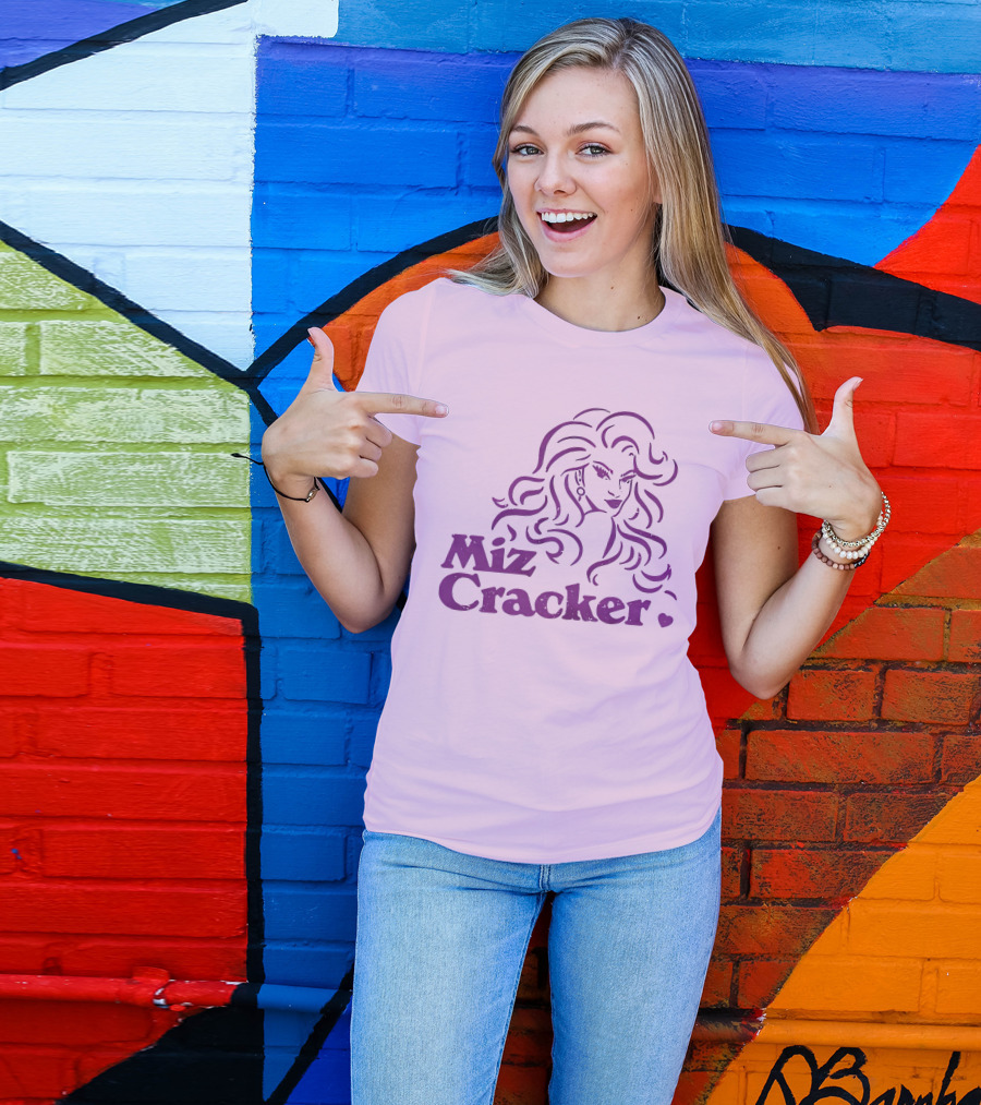 Miz Cracker Drag Queen Graphic Typography T-Shirt
