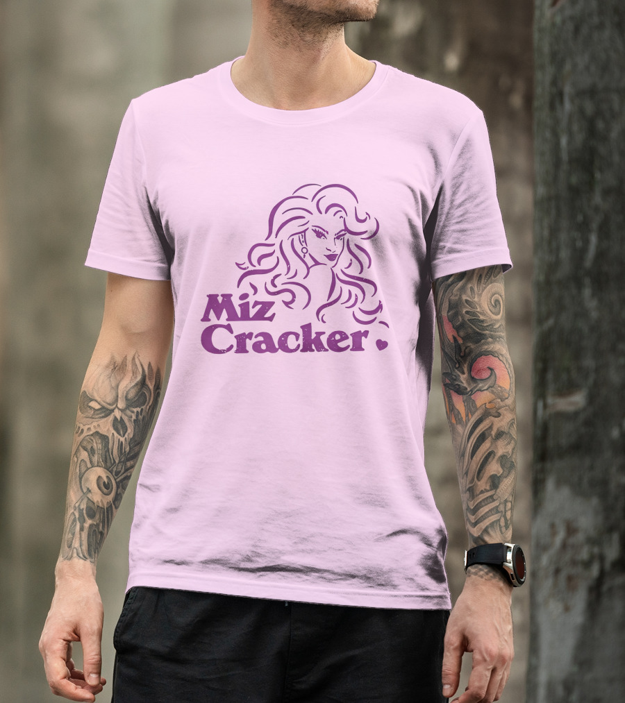 Miz Cracker Drag Queen Graphic Typography T-Shirt