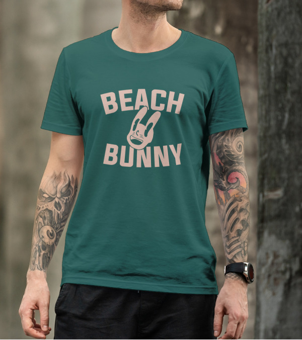 BEACH BUNNY MERCH SHIRT BUNNY FACE T-Shirt