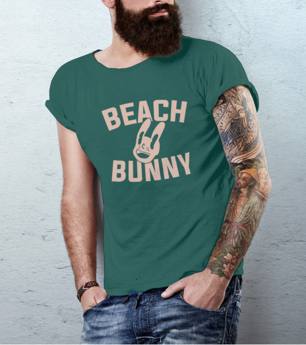 BEACH BUNNY MERCH SHIRT BUNNY FACE T-Shirt