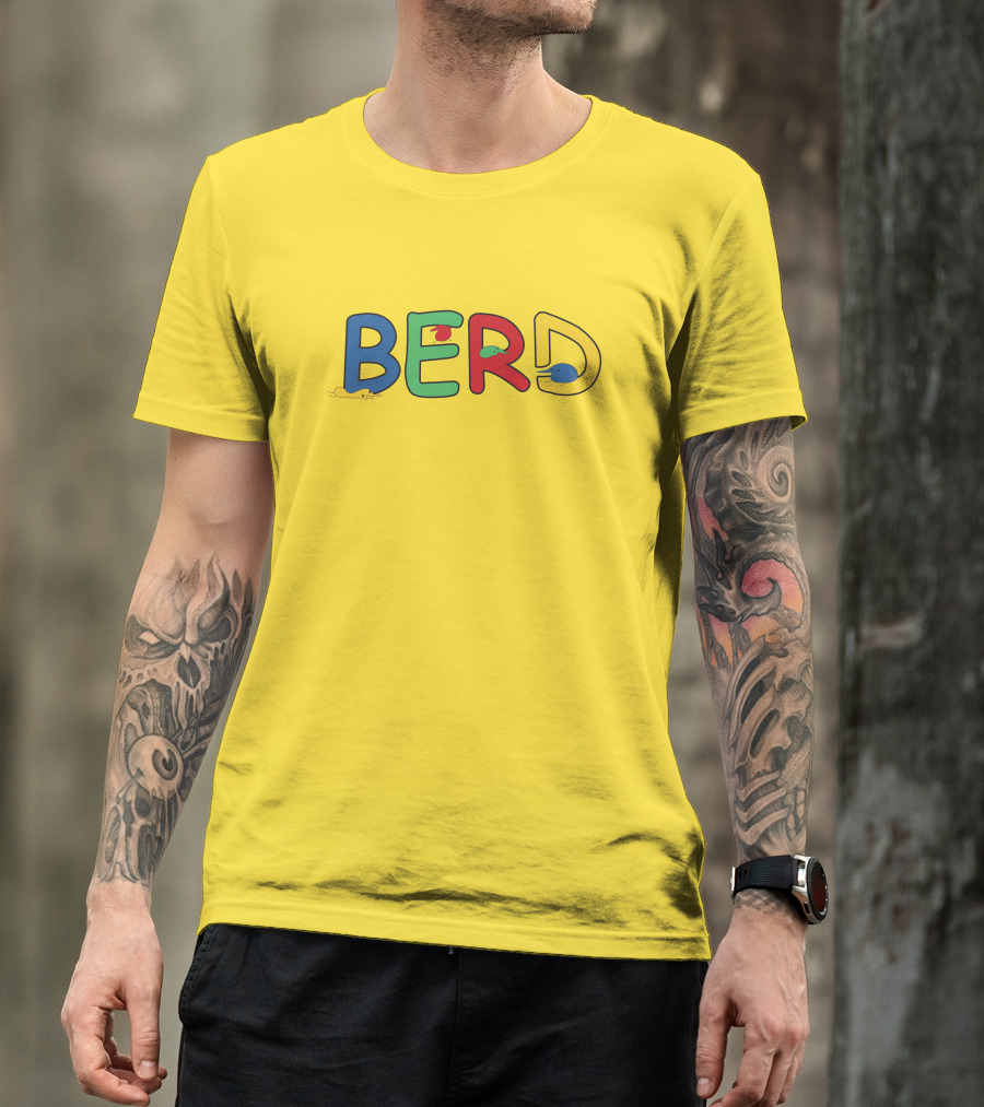 BERD Colorful Text With Mice Accents T-Shirt