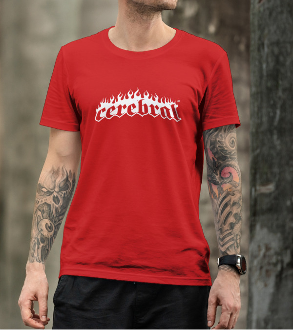 Lucy Dacus Merch Cerebral Flame Design LD T-Shirt