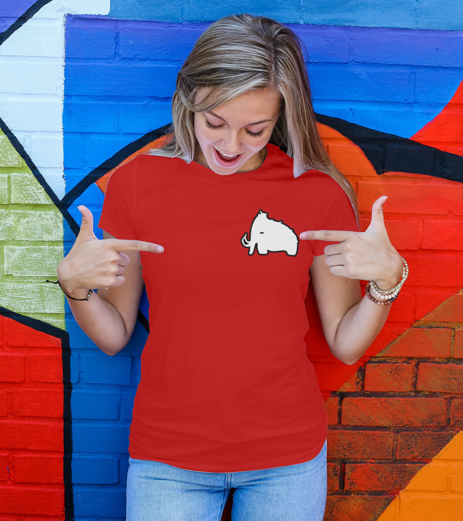 Wooli Official Merch Woolly Mammoth Silhouette T-Shirt
