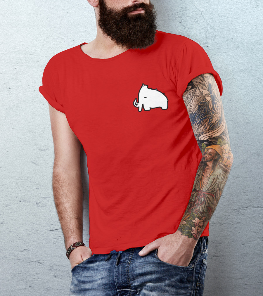 Wooli Official Merch Woolly Mammoth Silhouette T-Shirt