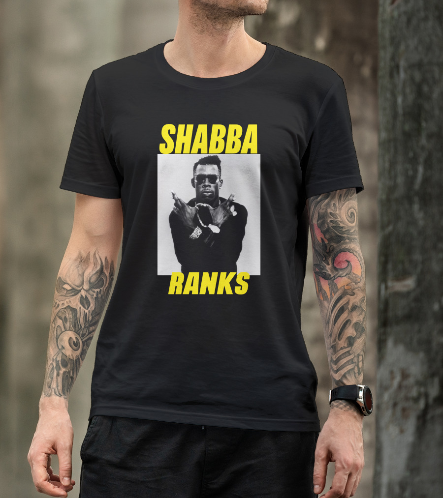 SHABBA RANKS Iconic Crossed Arms Pose T-Shirt