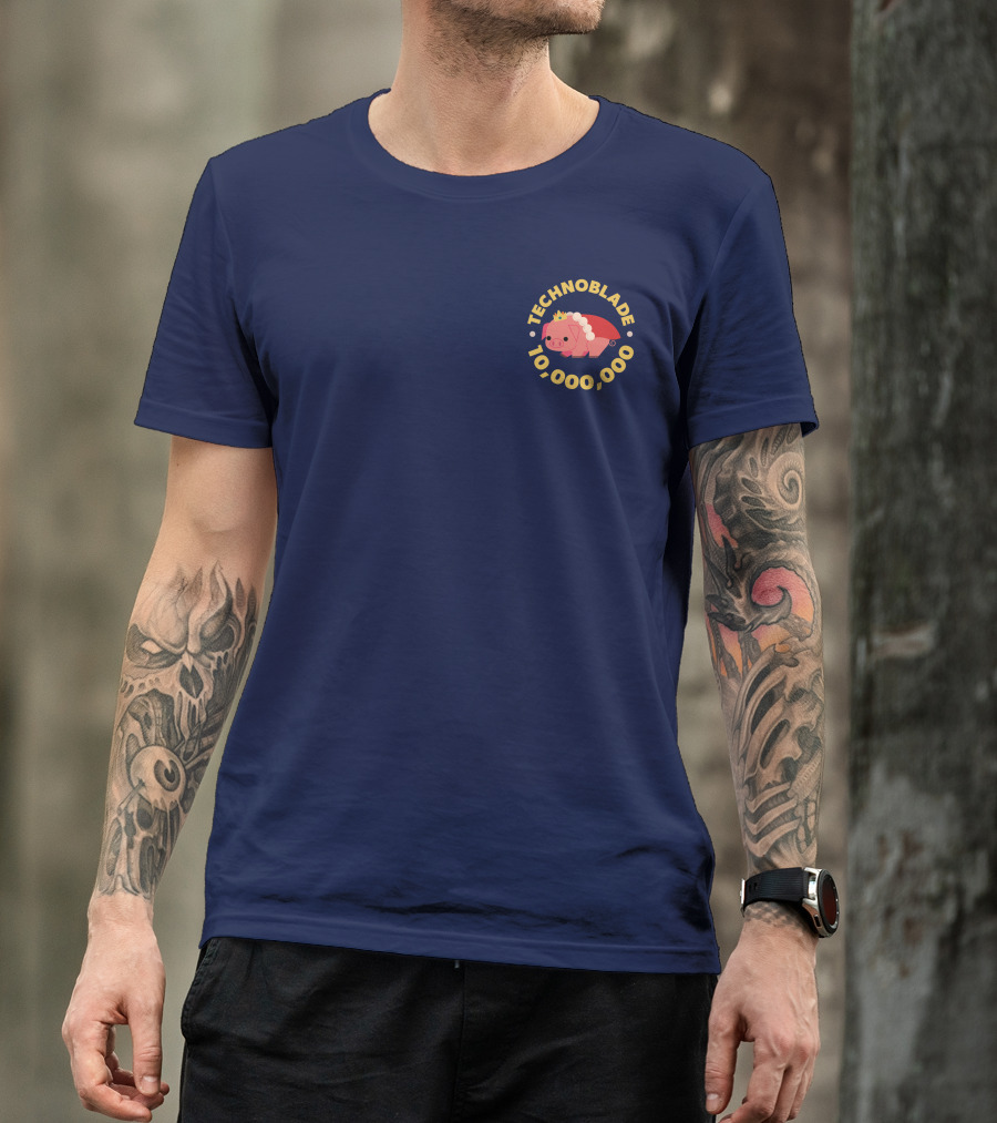 Technoblade 10,000,000 Pig Crown T-Shirt