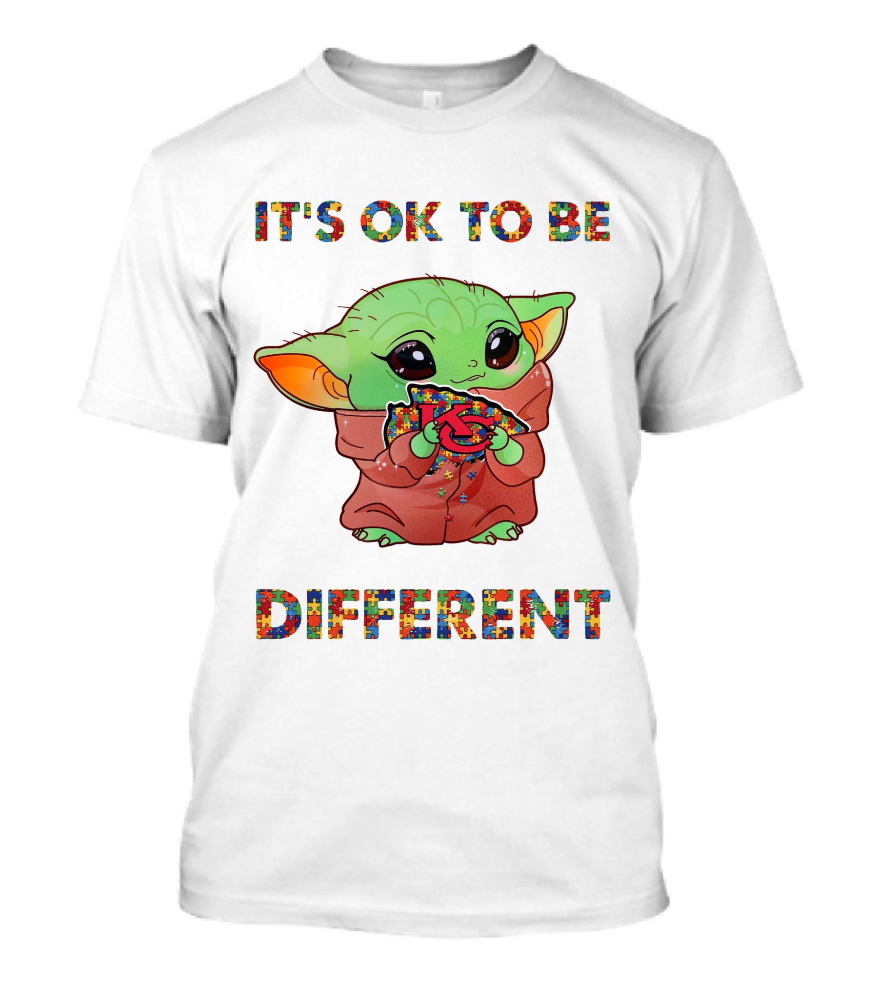 Its Ok To Be Different Kansas City Chiefs T-Shirt