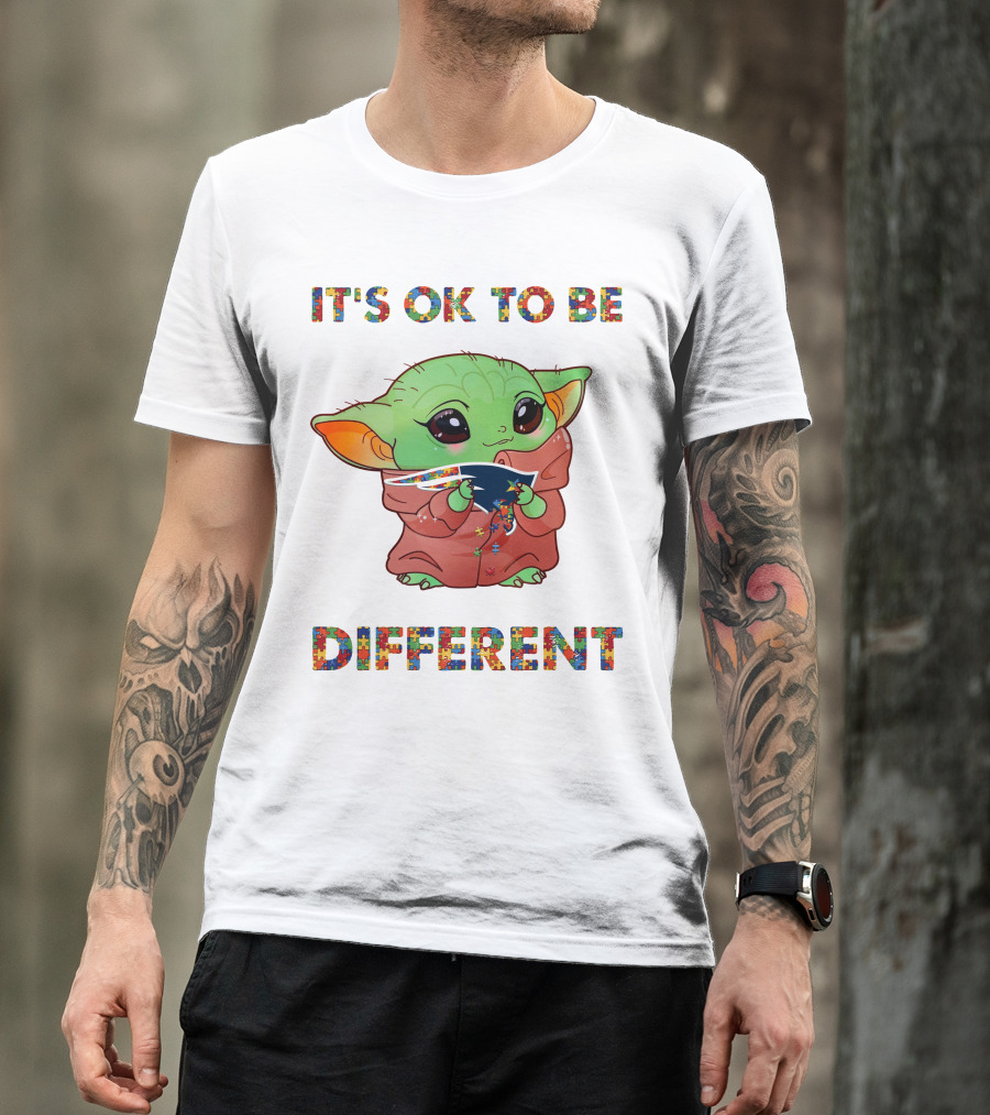 It's Ok To Be Different New England Patriots T-Shirt