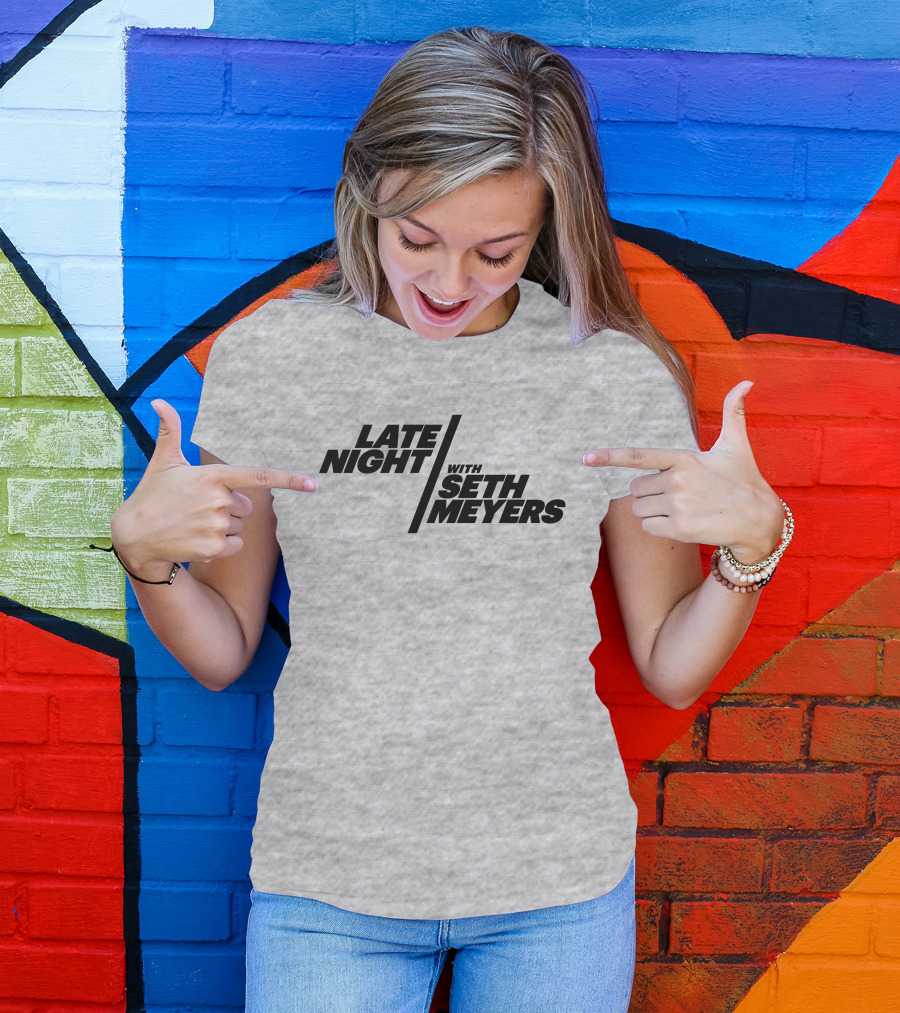 Late Night With Seth Meyers Mark Duplass Interview T-Shirt