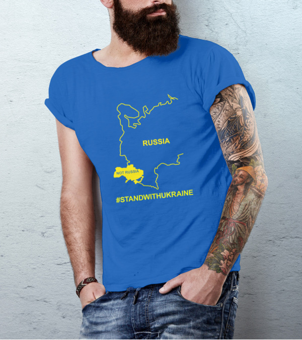 Russia Not Russia #StandWithUkraine T-Shirt
