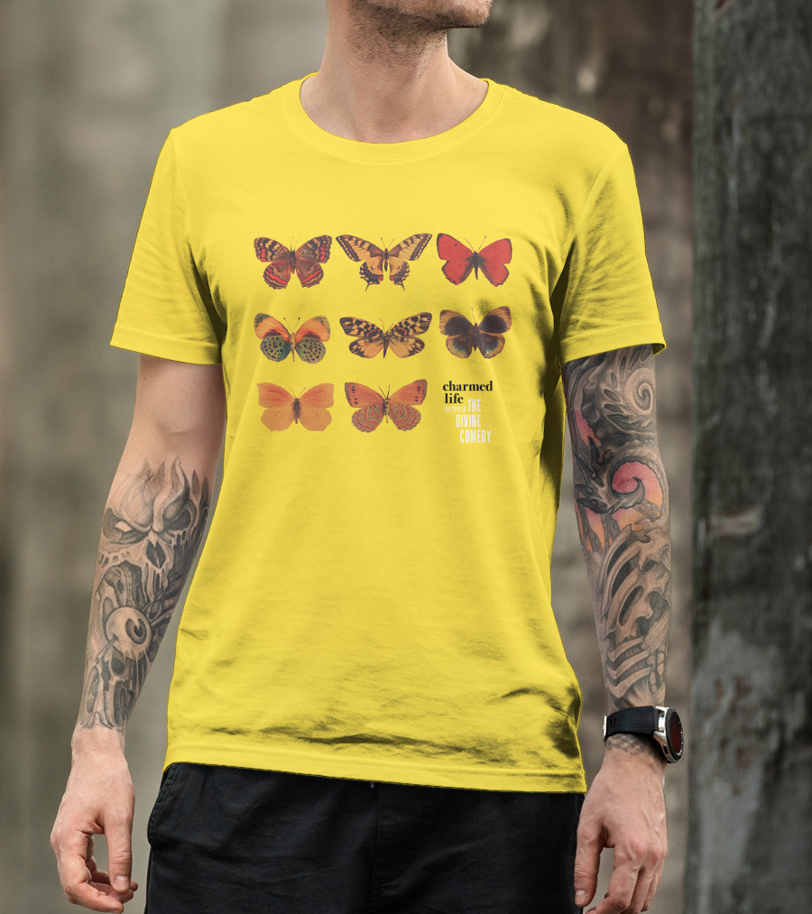Charmed Life The Best Of The Divine Comedy Butterflies T-Shirt