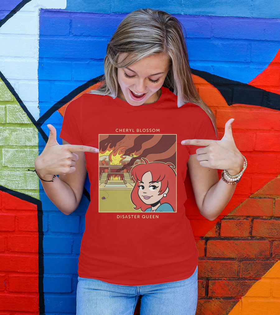 Cheryl Blossom Disaster Queen Archie Comics T-Shirt