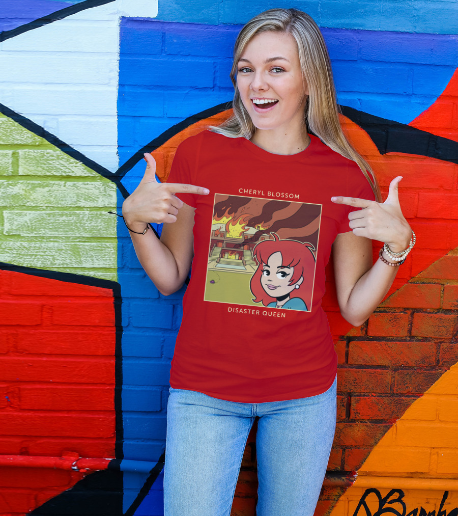 Cheryl Blossom Disaster Queen Archie Comics T-Shirt