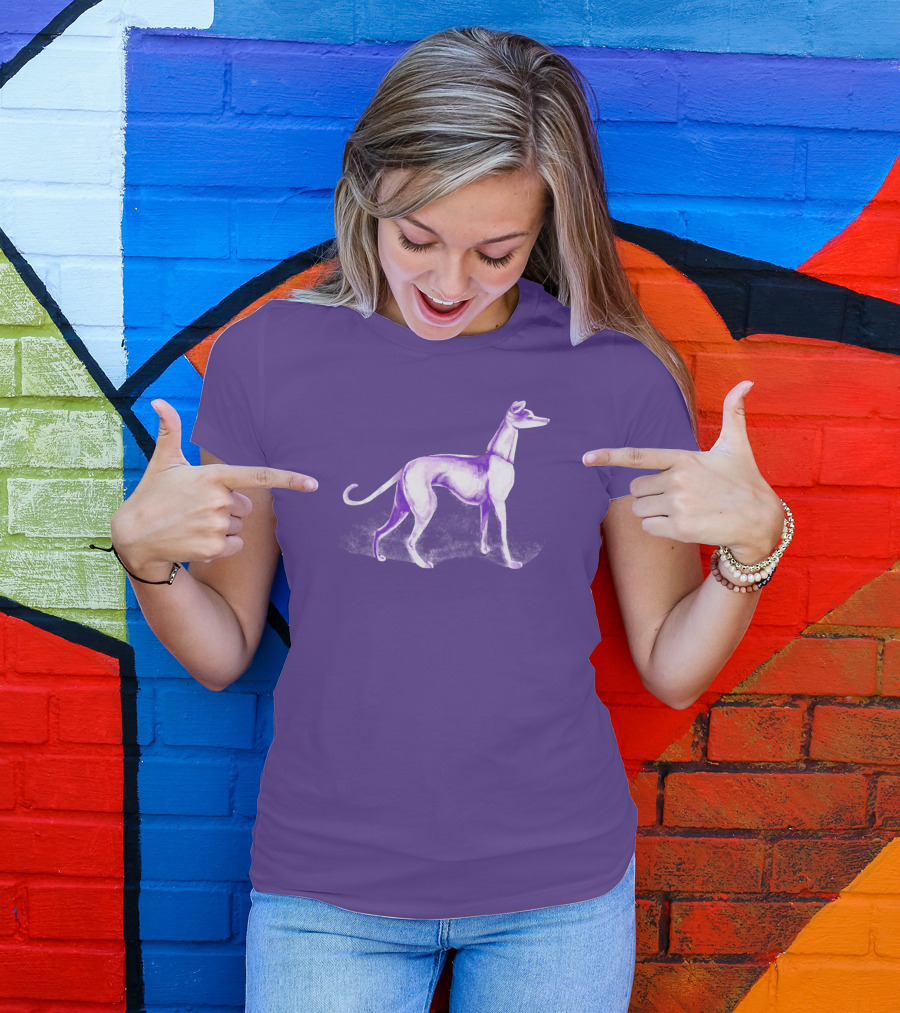 Jared Greyhound Purple T-Shirt