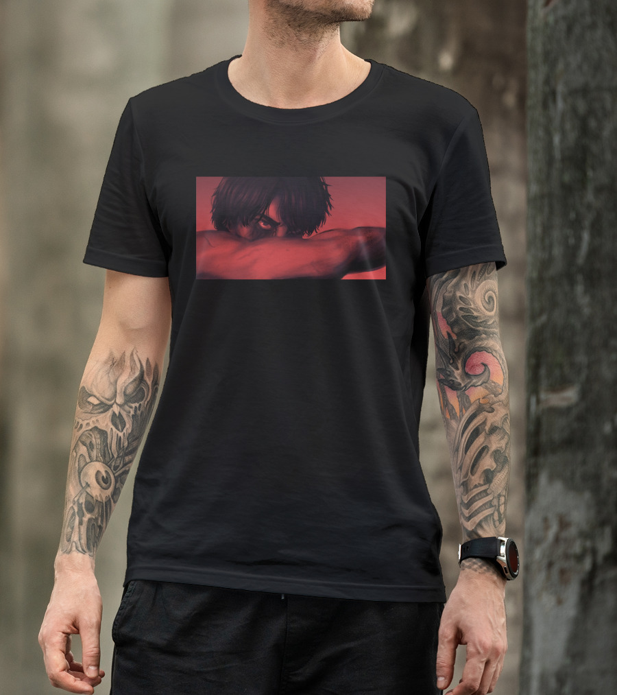 Fallen Vengeance Mysterious Intense Red Glare T-Shirt