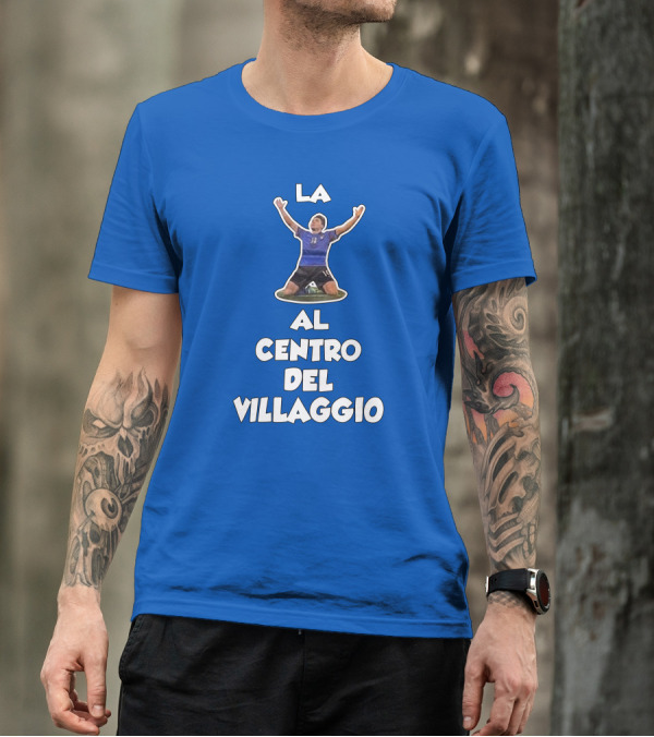 La Al Centro Del Villaggio Skysport Iconic Soccer T-Shirt