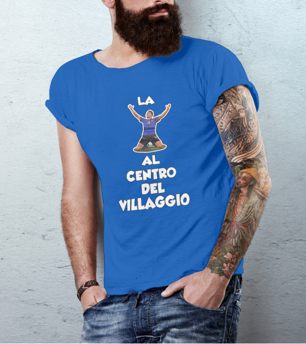 La Al Centro Del Villaggio Skysport Iconic Soccer T-Shirt