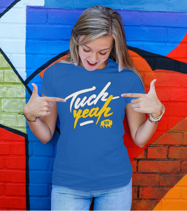Tuch Yeah 89 Buffalo Blue And Gold T-Shirt