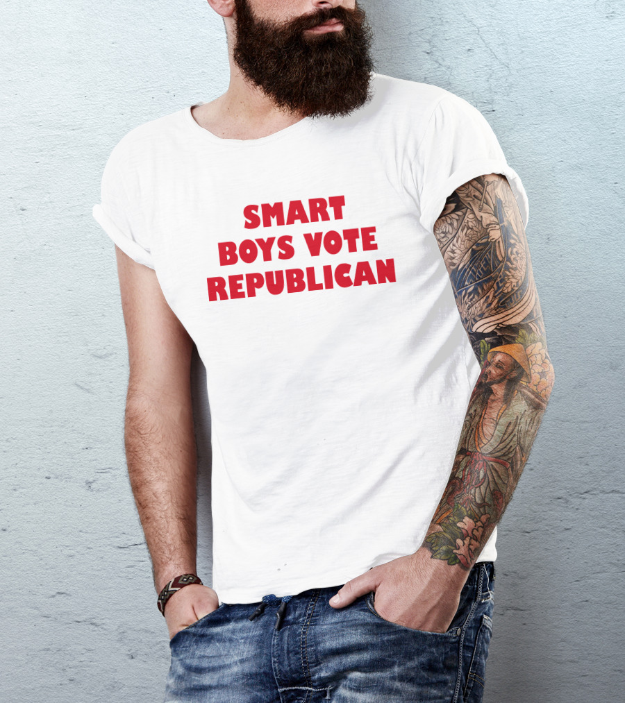 Smart Boys Vote Republican T-Shirt