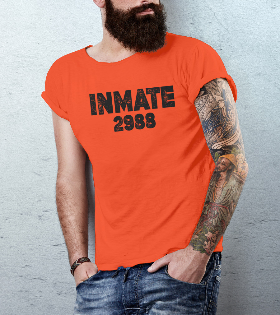 Inmate 2988 Boogie2988 Prison Number T-Shirt