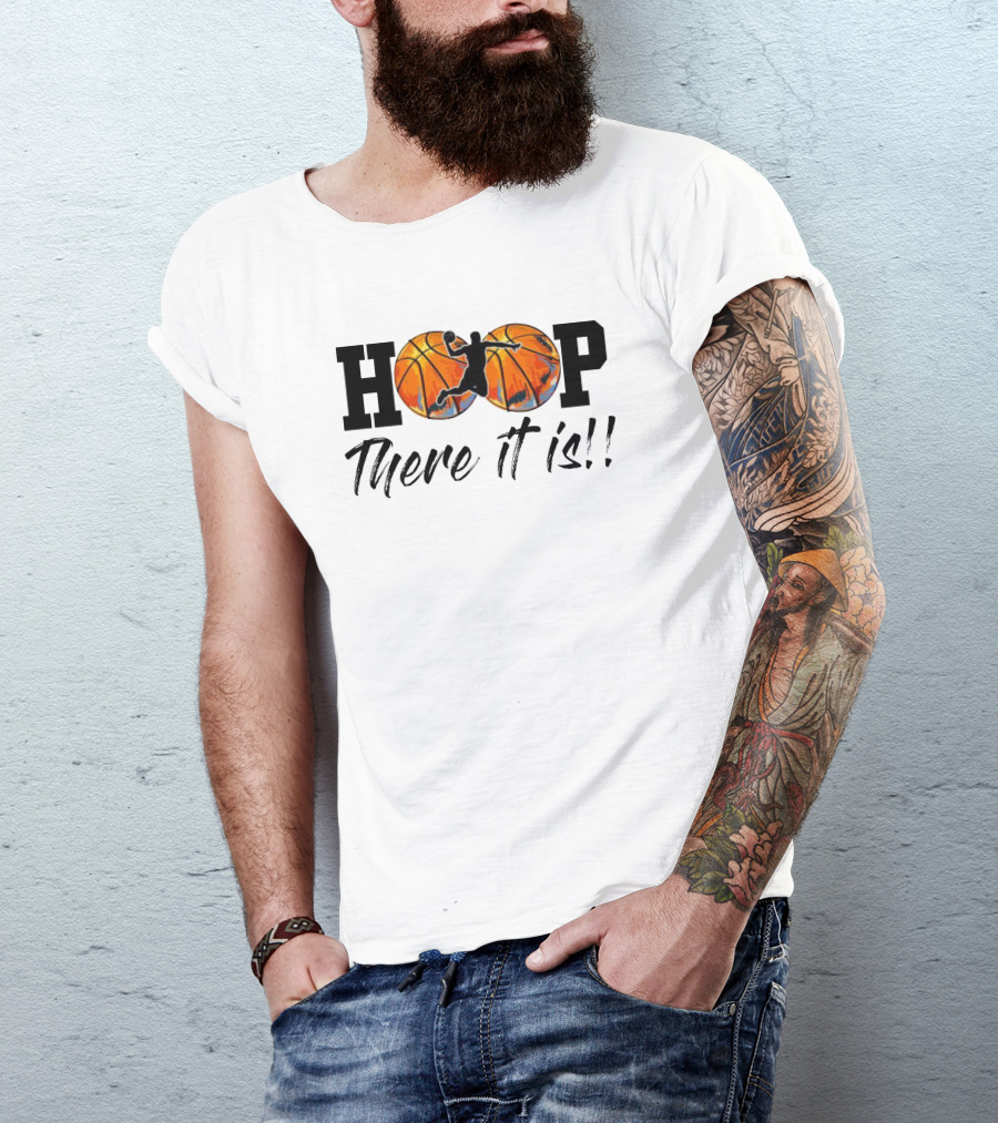 Madness Brackets HOOP There It Is Basketball T-Shirt