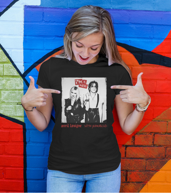 Avril Lavigne I'm A Mess With Yungblud T-Shirt