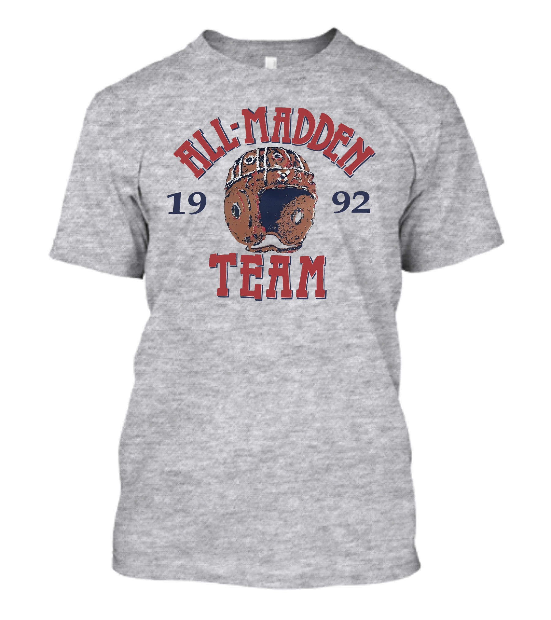 All Madden Team 1992 Football Helmet T-Shirt