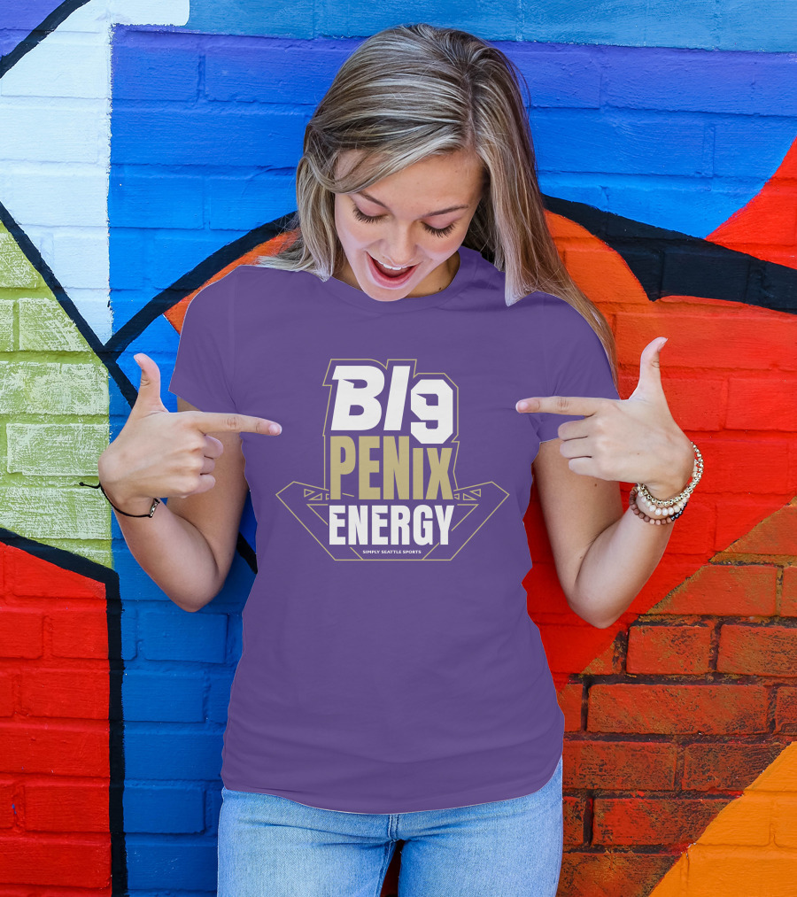 Big Penix Energy Simply Seattle Sports T-Shirt